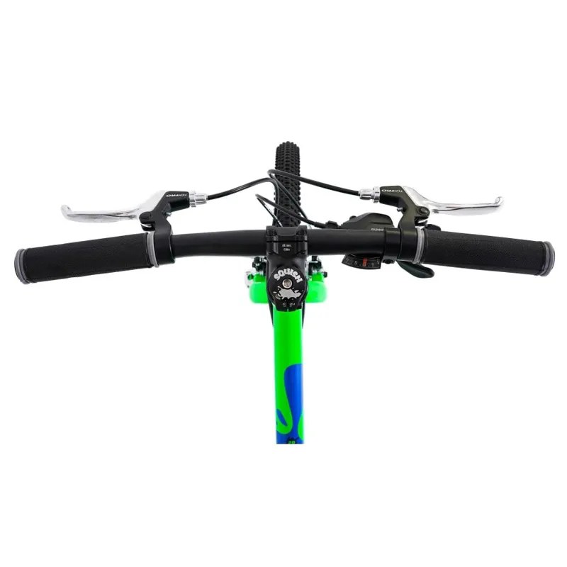 Squish 20 Inch Hybrid Lightweight Kids Bike Green / Blue-6