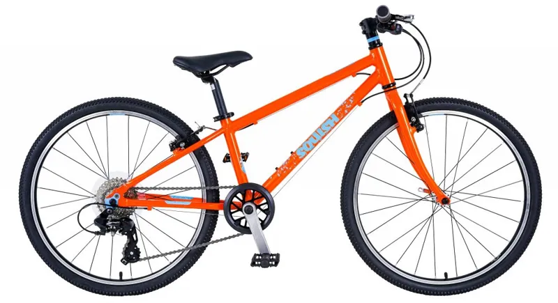 Squish 24 Inch Hybrid Lightweight Kids Bike Orange / Blue