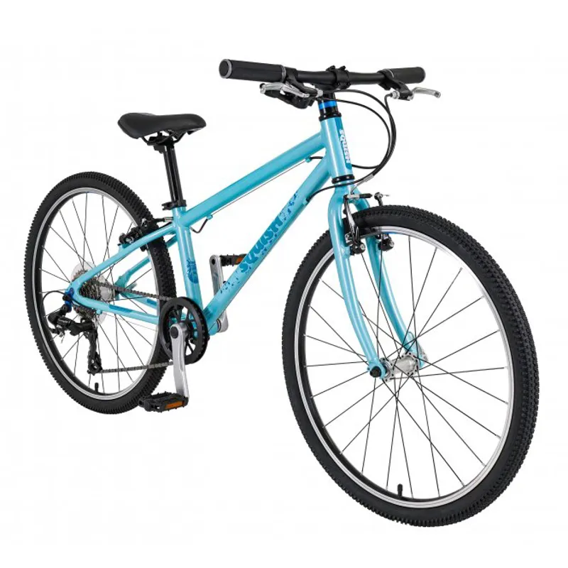 Squish 24 Inch Hybrid Lightweight Kids Bike Mint Blue-1