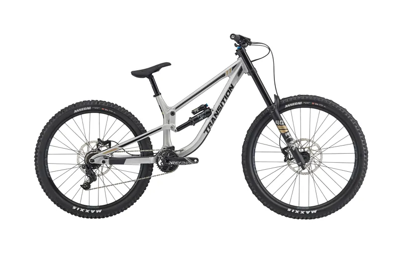 Transition TR11 Alloy DH Complete MTB Downhill Bike Raw-1