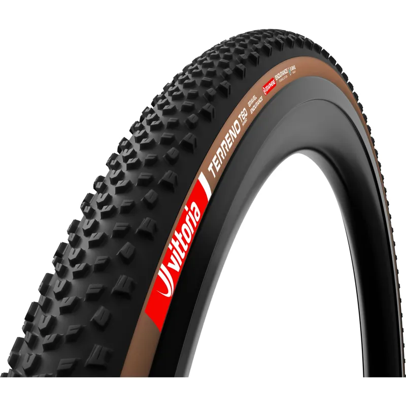 Vittoria Terreno T60 Mixed Gravel Endurance G2.0 TLR Tyre Brown 