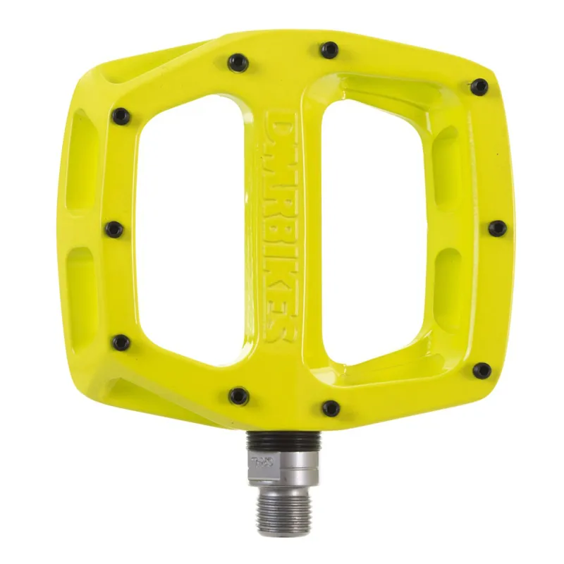DMR V12 Flat Pedals, Lemon Lime