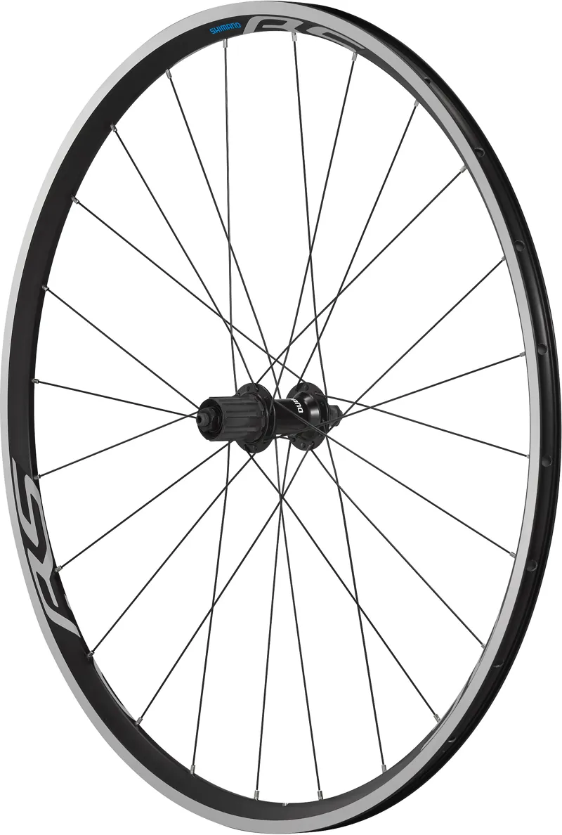 Shimano RS100 Clincher Rim Brake Road QR Wheel Black-1