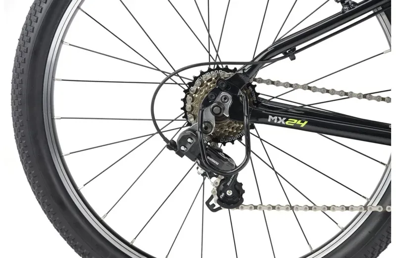 Ridgeback MX24 Bike Kids in Bolt Black-7