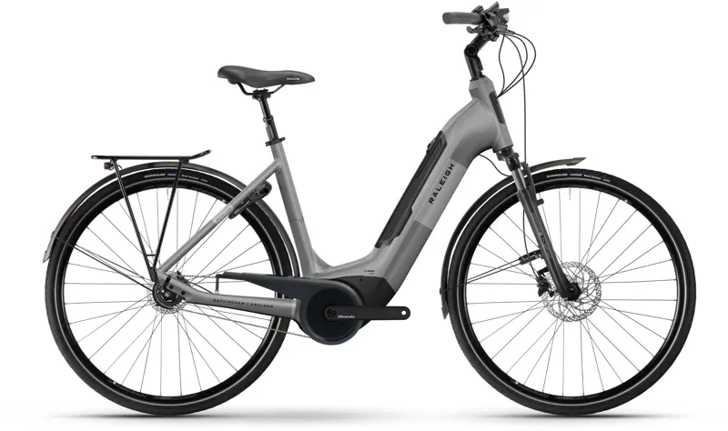 Raleigh Motus Tour Low Hub Ltd Electric Hybrid Bike Grey