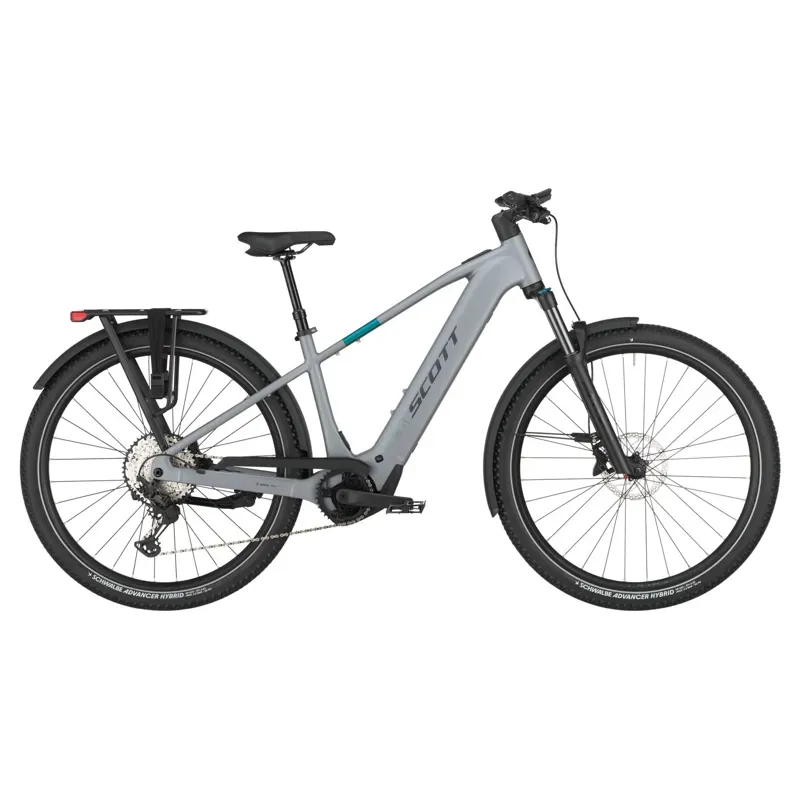 Scott Axis 10 Electric Hybrid Bike in Bird Grey