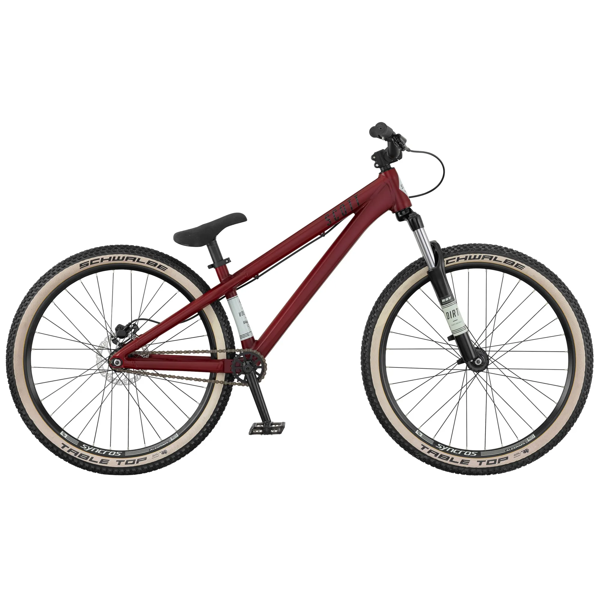 Scott Voltage YZ Dirt Jump Bike 2017 Dark Red