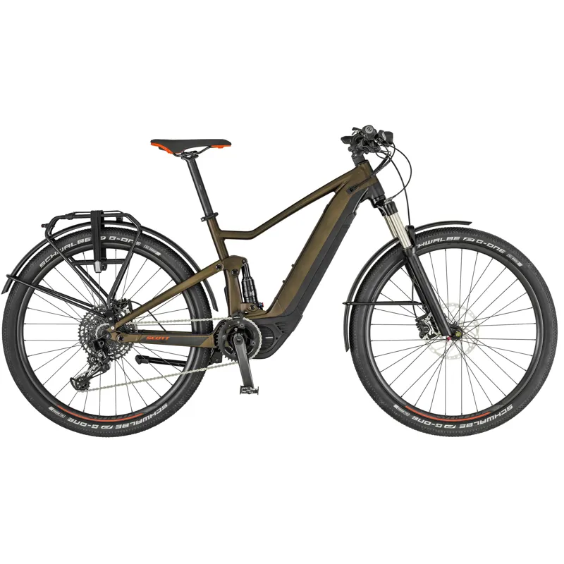 Scott Axis eRide EVO 2019 E Mountain Bike Brown Black
