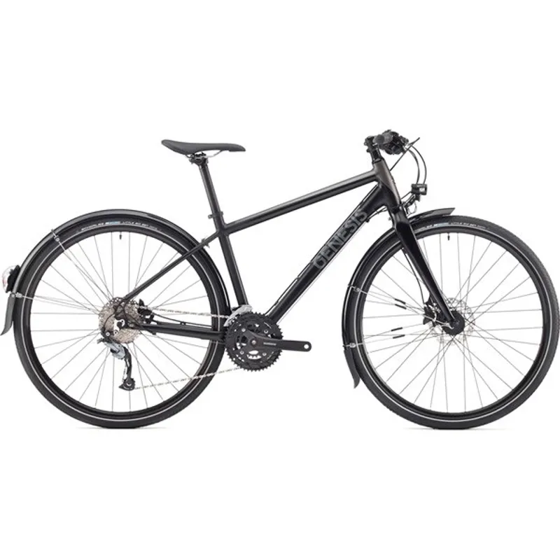 Genesis Skyline 30 Hybrid Bike 2017 Black