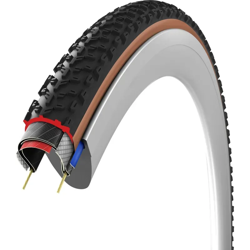 Vittoria Terreno T70 Coarse Loose Gravel Endurance G2.0 TLR Tyre Black-1