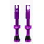 Peaty's X Chris King MK2 42mm Tubeless Valves Purple Violet