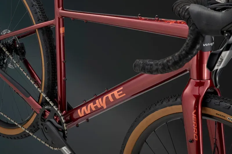Whyte Verro Gravel Bike in Burnt Red-8