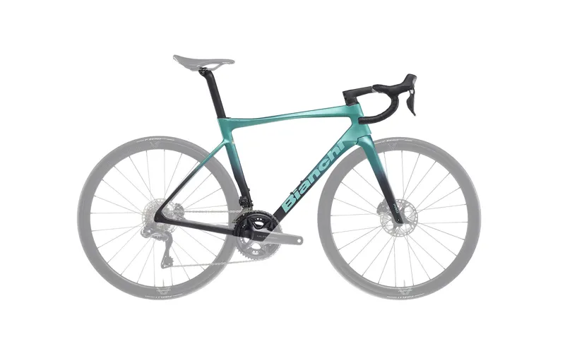 Bianchi Specialissma Pro Carbon Road Bike Frameset Metallic Celeste