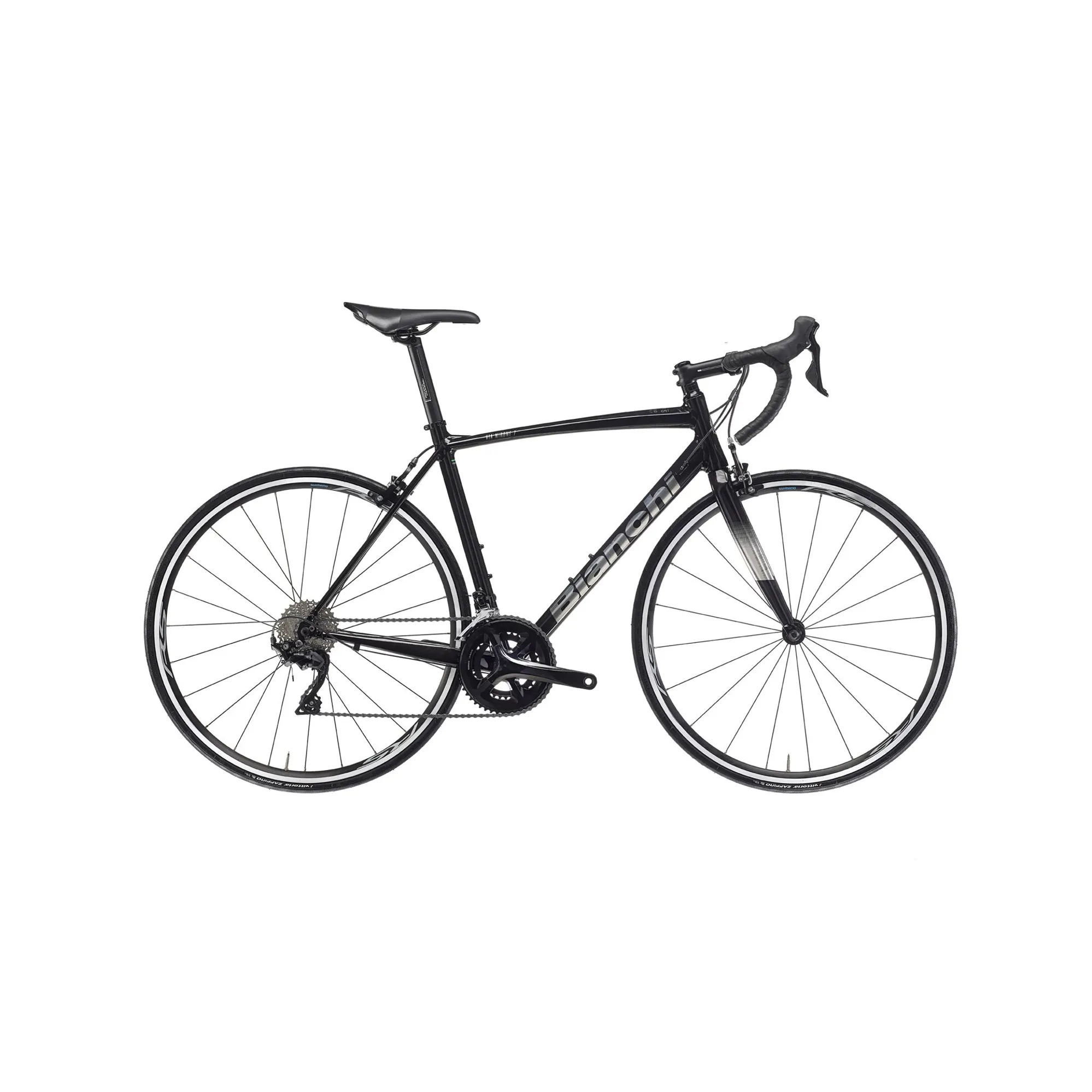 bianchi 63cm road bike Via Nirone 7 Shimano Claris 8-Speed end racer with sporty Bianchi | E-Oltre 105 |