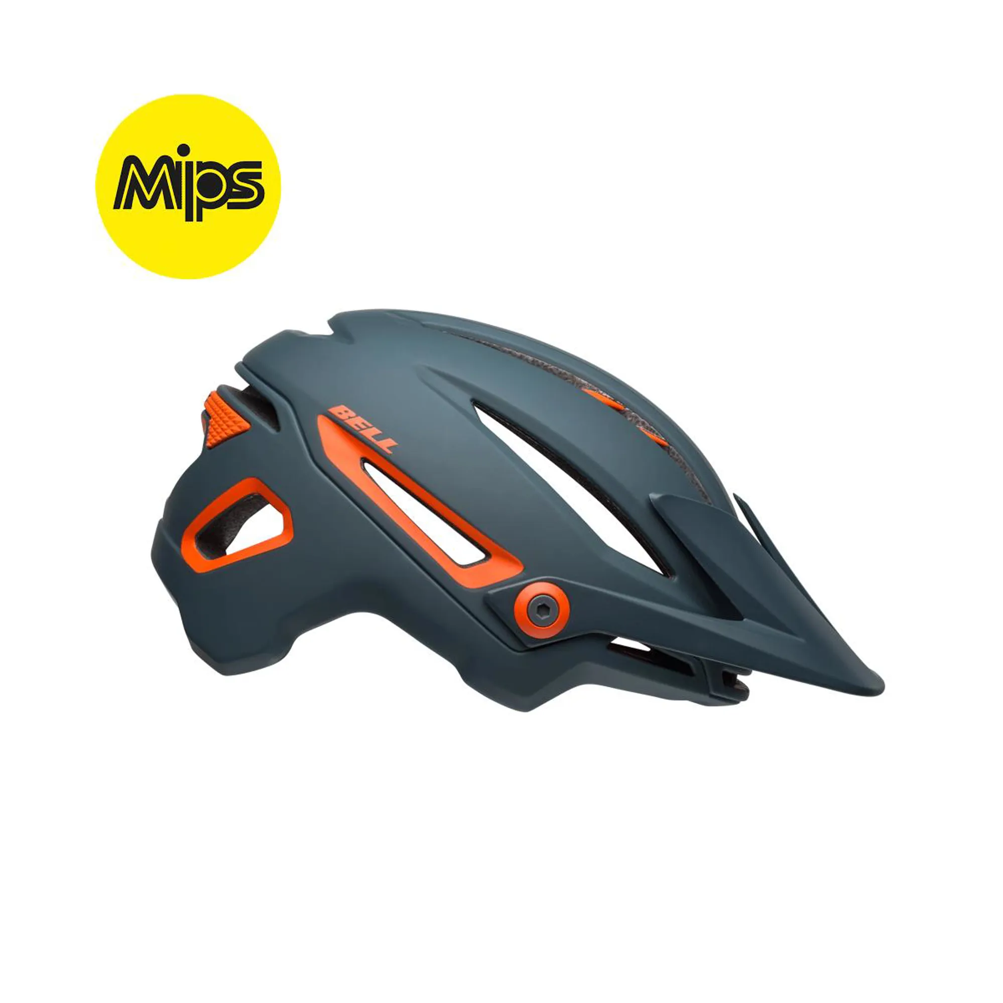 Bell Sixer Mips MTB Helmet Ridgeline Matte Slate Orange